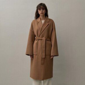 The Curated - The Boyfriend Coat - Camel